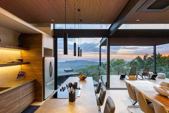 Home No. 13 at Nosara Estates - built home detail